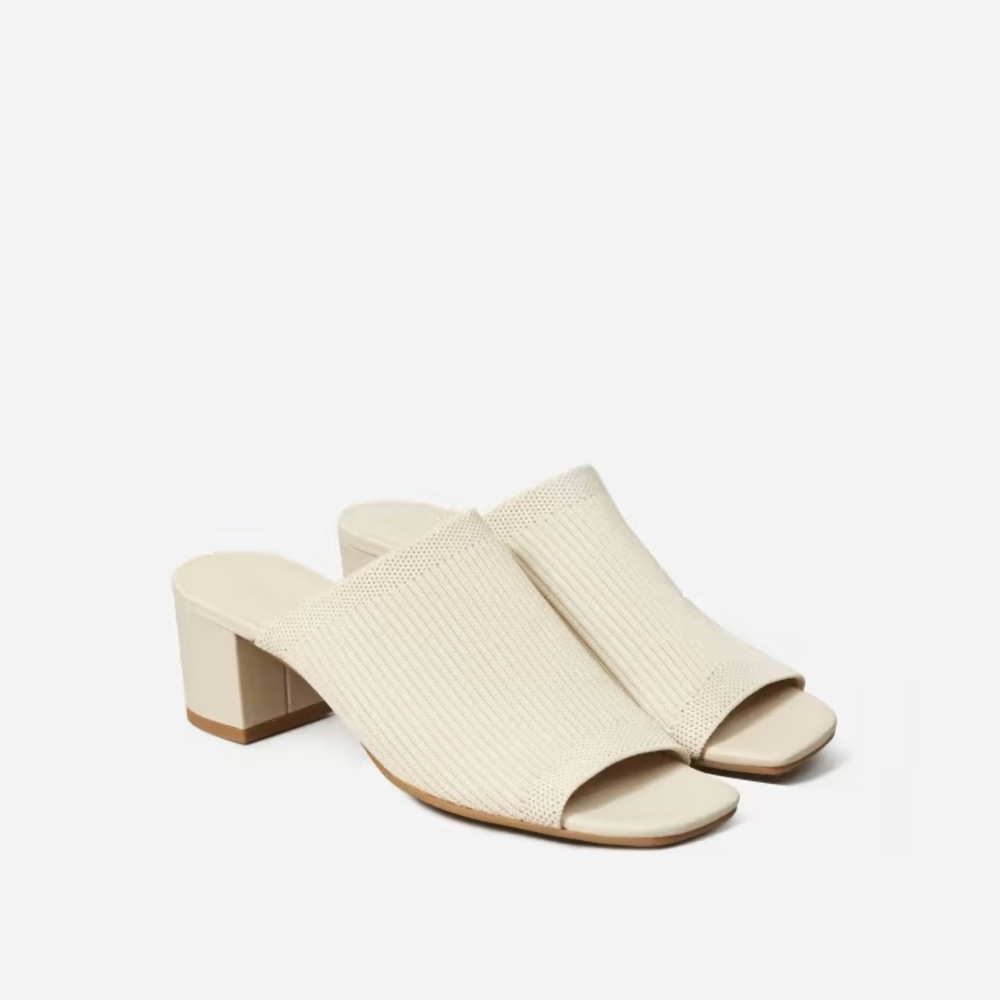 Everlane Glove Mule Sandal ReKnit Bone